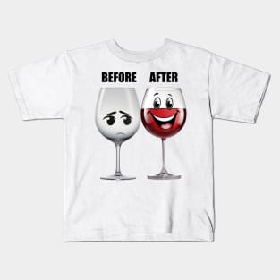 Wine Lovers Funny Gift Kids T-Shirt